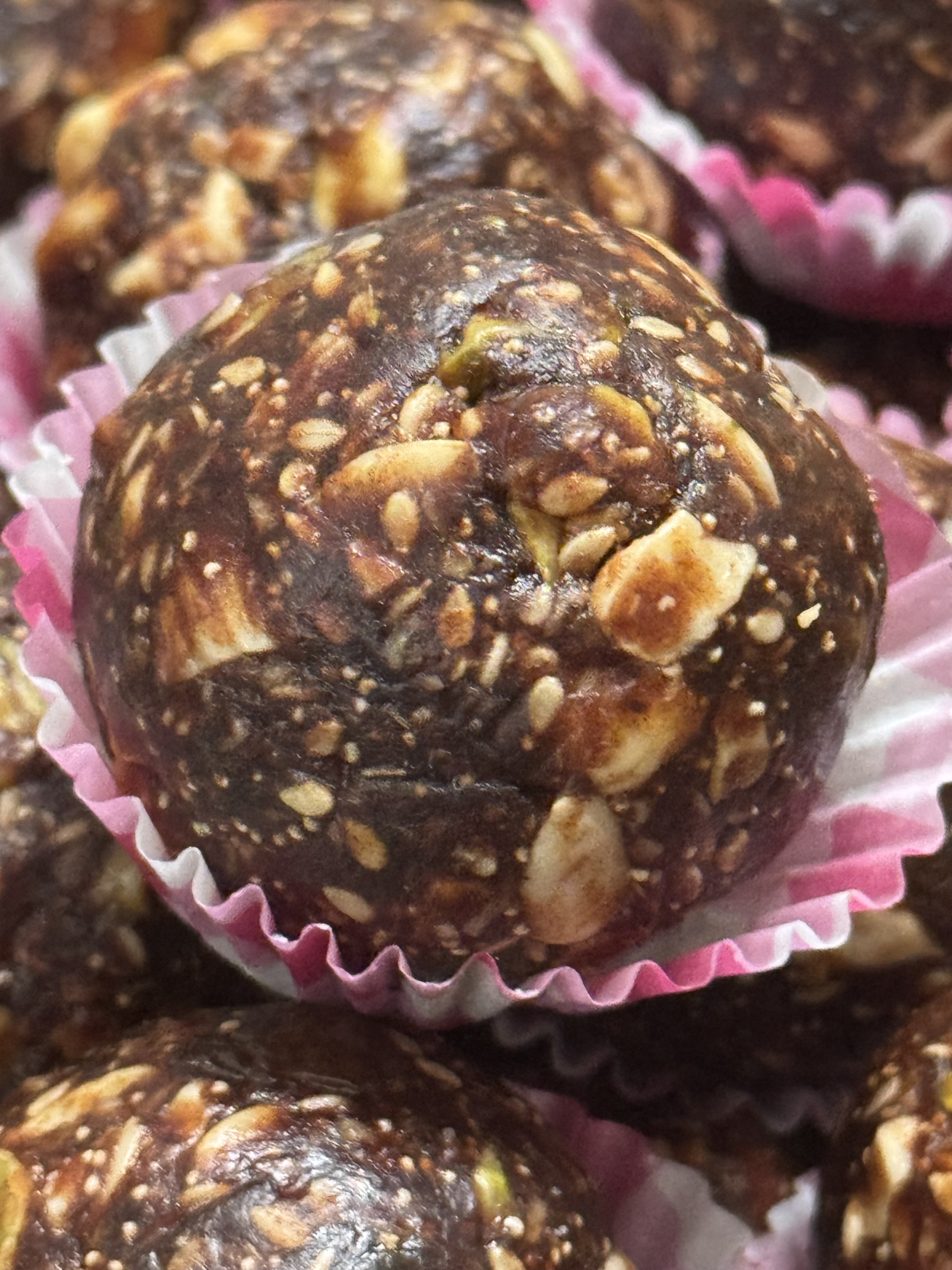 Placeholder food photograph for Peanut Laddu; replace with approved product photography