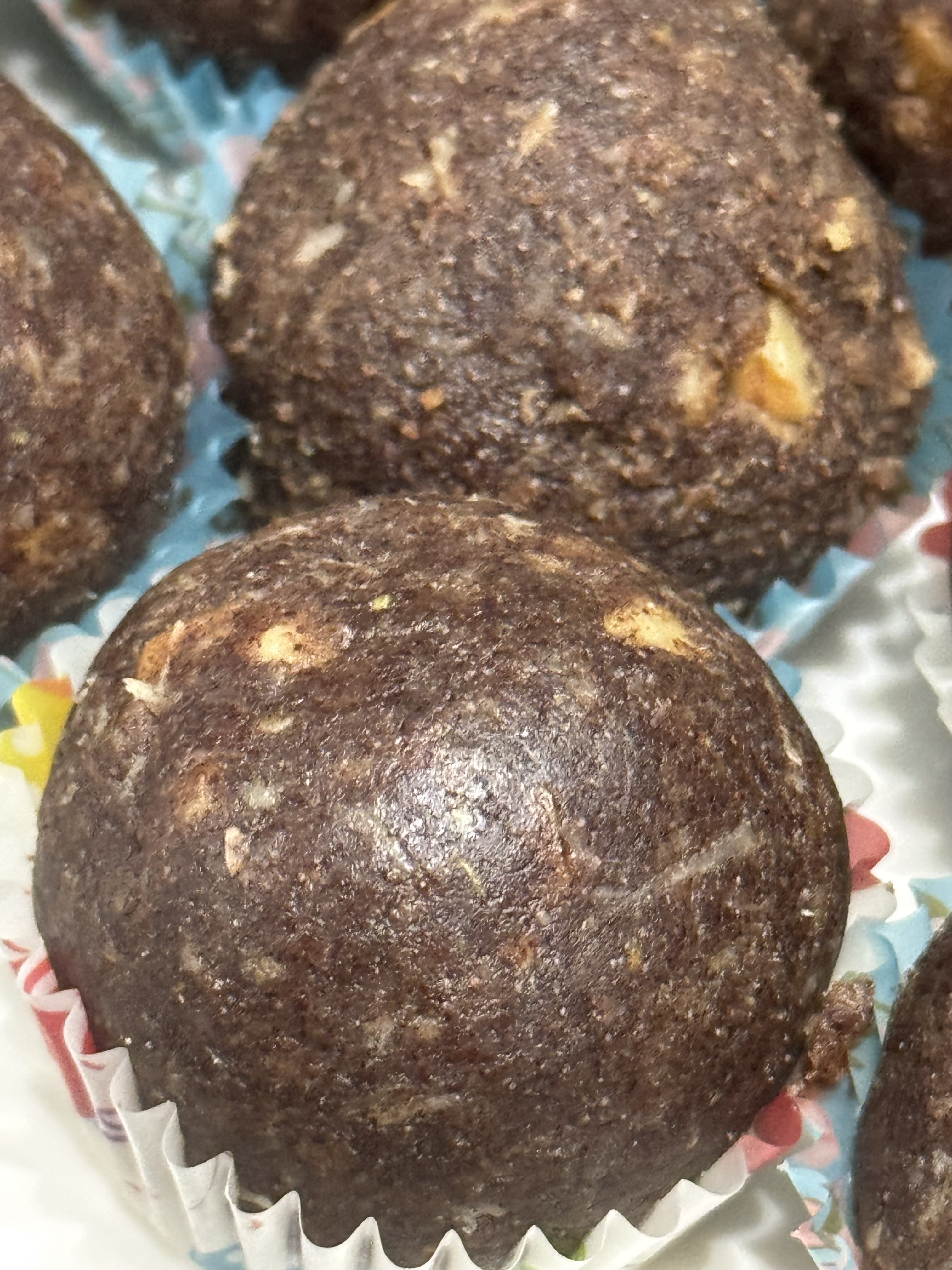 Placeholder food photograph for Ragi, Walnut & Coconut Laddu; replace with approved product photography